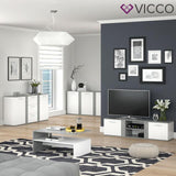 VICCO TV Credenza bassa NOVELLI 155 cm Credenza Armadio per tv Tavolino per tv