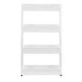 Roll regal mensola cucina scaffale di nicchia tutto per uso scaffale piano trolley 4 piani