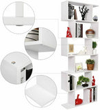 Librerie per soggiorno Scaffale Moderno 6 Ripiani