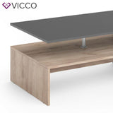 Vicco Tavolino da divano Amato Tavolino da salotto rovere sabbia antracite