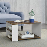 TAVOLINO TAVOLO TAVOLINO TAVOLO SALOTTO DIVANO TAVOLO MENSOLA BIANCO/Quercia