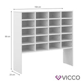 VICCO Scarpiera HERMIA Scaffale Armadio per scarpe Ripiano per Scarpe Armadio