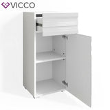 VICCO Armadio per bagno FREDDY Lucido Bagno Armadio per bagno Credenza intermedi