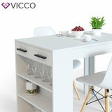 Vicco Tavolino bar Repose Tavolino alto Tavolino lounge Bancone tavolo Tavolo da