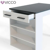 Vicco Tavolino bar Repose Tavolino alto Tavolino lounge Bancone tavolo Tavolo da
