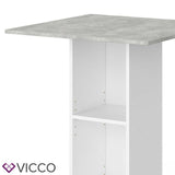 Vicco Tavolino bar Bancone da bar Tavolino lounge Tavolino alto da bar