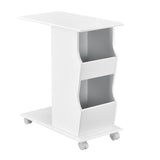 Tavolino con rotelle divano tavolo tavolino tavolo da caffè salotto bianco