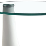 Tavolino da Salotto  piano in vetro temperato design Gocci