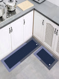 Tappeto da cucina quadrifoglio motivo anti scivolo 2 pezzi