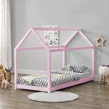 Culla Casa Legno Bettenhaus Hausbett Bambini Letto Con Materasso
