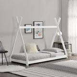Letto Legno Hausbett Bambini Casa con Materasso
