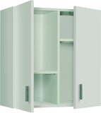 13Casa Gardenia B01 Mobile Multiuso, 59X26,5X60 H cm, Bianco, Melamina