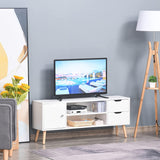 Mobile TV Moderno in Legno Bianco, Mobile Porta TV di Design per TV Max