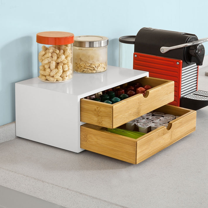 Neo® - Supporto porta-capsule e dispenser con cassetto da 60 capsule, per  macchine da caffè Tassimo : : Casa e cucina