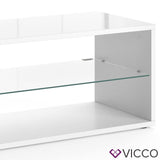  Vicco Mobile basso Rio Credenza per tv bianco con illuminazione a LED Armadio