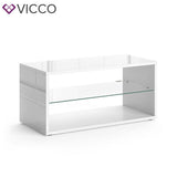  Vicco Mobile basso Rio Credenza per tv bianco con illuminazione a LED Armadio