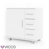 VICCO Mobile da bagno ILIAS Bagno Specchio Scaffale Credenza di base Armadio