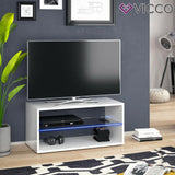  Vicco Mobile basso Rio Credenza per tv bianco con illuminazione a LED Armadio