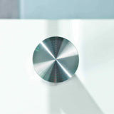 Tavolino Metallo, Vetro Bianco, Cromo Trasparente 100x60x45 h cm.
