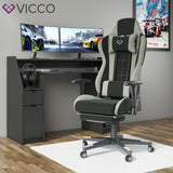 VICCO Sedia da gioco ALPHA Racing Sedia Poltrona Sedia per ufficio Poltrona capo