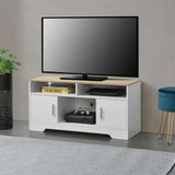 Vicco tavolo TV moderno e decorativo Board televisore ARMADIO SOTTO ARMADIETTO Bianco