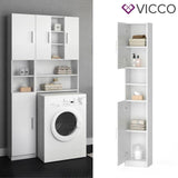Armadio complementare VICCO scaffale per lavatrice mobile da bagno armadio