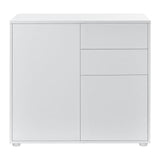 Credenza CONSOLE CASSETTIERA ARMADIO SOGGIORNO ARMADIO BIANCO MATT