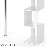 VICCO Tavolino bar ROSS Bianco Bancone da bar con due sgabelli