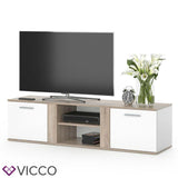 VICCO TV Credenza bassa NOVELLI 155 cm Credenza Armadio per tv Tavolino per tv