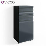 VICCO Armadio per bagno FREDDY Lucido Bagno Armadio per bagno Credenza intermedi