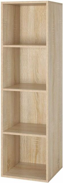 MOBILE LIBRERIA SCAFFALE Cubi In Legno Moderno EUR 19,99 - PicClick IT