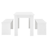 Tavolo con 2 panche tavolo sala da Pranzo Gruppo Salotto Sala da pranzo set da tavola