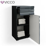 VICCO Armadio per bagno FREDDY Lucido Bagno Armadio per bagno Credenza intermedi