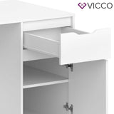 Vicco Scrivania Tavolo per ufficio Tavolo portacomputer Ruben 140x65cm Tavolo