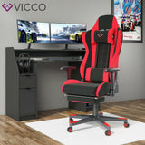 VICCO Sedia da gioco ALPHA Racing Sedia Poltrona Sedia per ufficio Poltrona capo