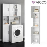 VICCO Armadio complementare scaffale per lavatrice mobile da bagno armadio