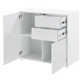 Credenza CONSOLE CASSETTIERA ARMADIO SOGGIORNO ARMADIO BIANCO MATT