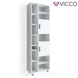 VICCO Mobile da bagno ILIAS Bagno Specchio Scaffale Credenza di base Armadio