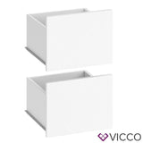 Vicco Guardaroba GUEST - Set di cassetti bipartiti Modulo Scaffale Ampliamento