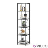 VICCO Loft Scaffale verticale Fyrk Libreria Scaffale da parete Legno Scaffale 17