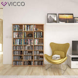 VICCO Scaffale multimediale JUKEBOX CD DVD Bluray Scaffale Scaffale verticale Sc