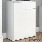 VICCO Credenza NAPOLI Comodino Armadio Bianco Armadio per tv TV Credenza Madie