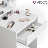 Vicco Toeletta da trucco Tavolino Comò per trucco Ruben Specchio Cassetto